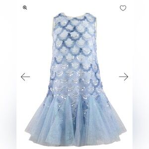 Lola + The Boys Mermaid Magic Tutu Dress - Kids 8 Worn Once